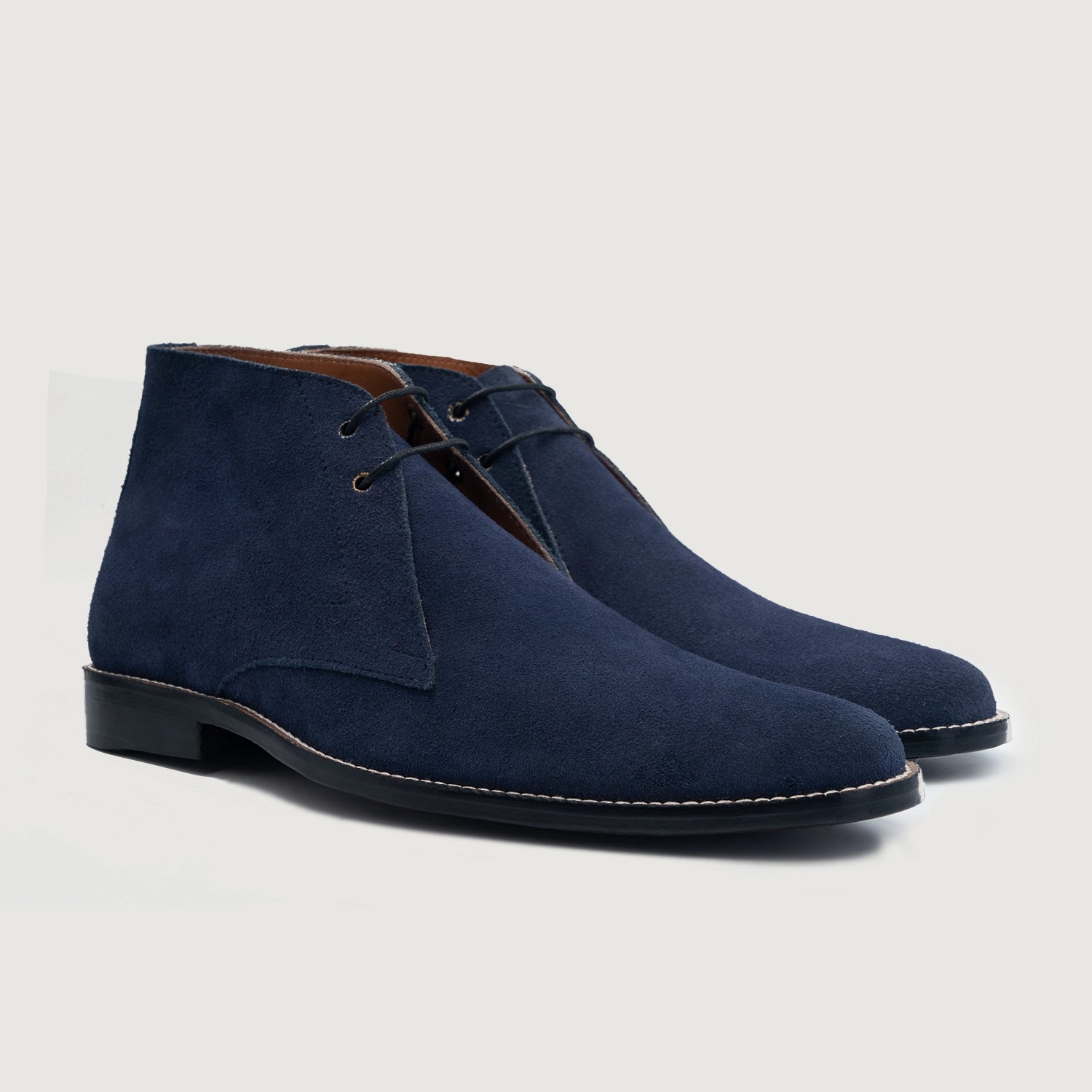 mens blue chukka boots