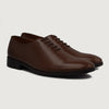 color swatch Director Wholecut Brown Leather Shoes