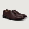 color swatch Director Wholecut Maroon Leather Shoes