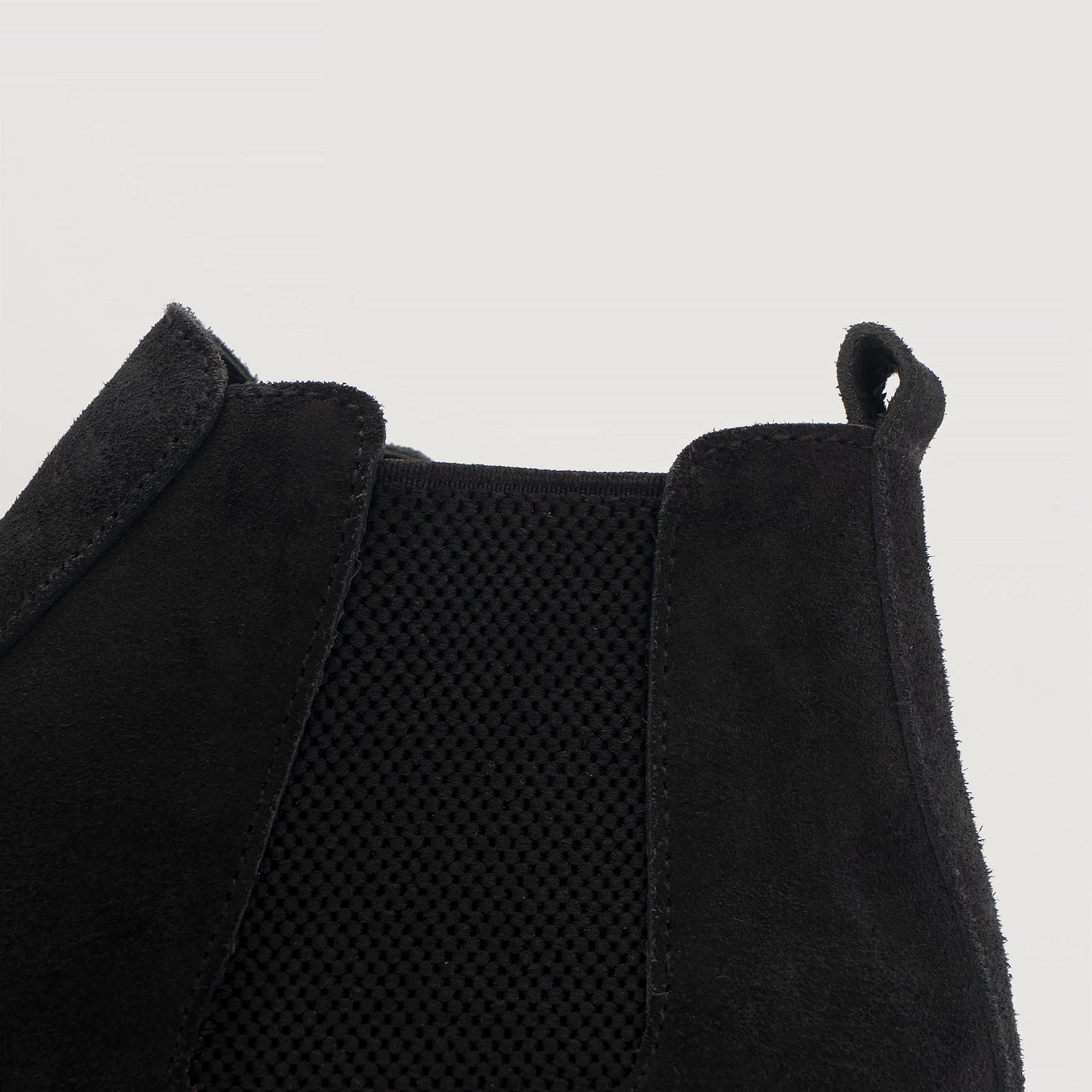 Clarkson Chelsea Black Suede Leather Boots lifestyle 3