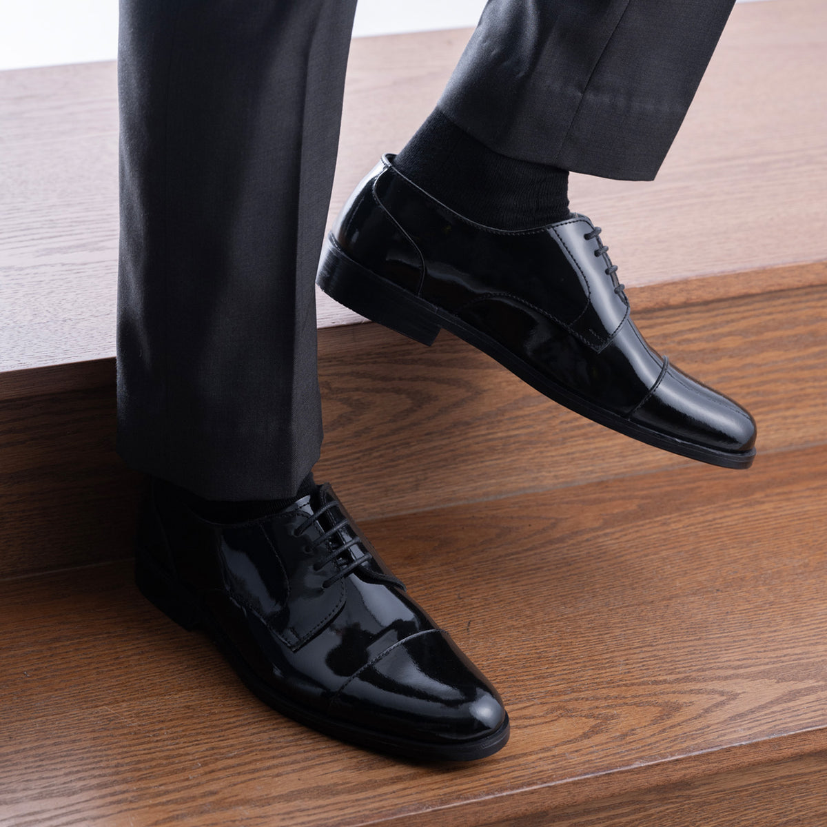 Attorney_Derby_Black_Patent_Le  display picture 1